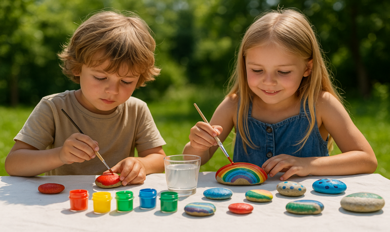 Top 15 Bricolages Extérieurs d’Été pour Enfants
