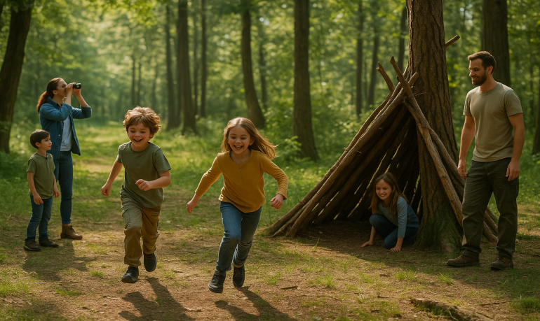 20 Idées de Jeux en Forêt – Amusez-vous en Plein Air