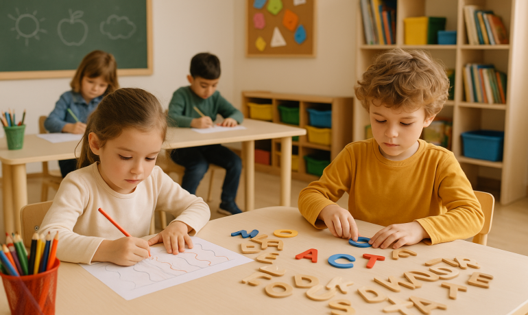Lecture et écriture en grande section : préparer son enfant au CP en douceur
