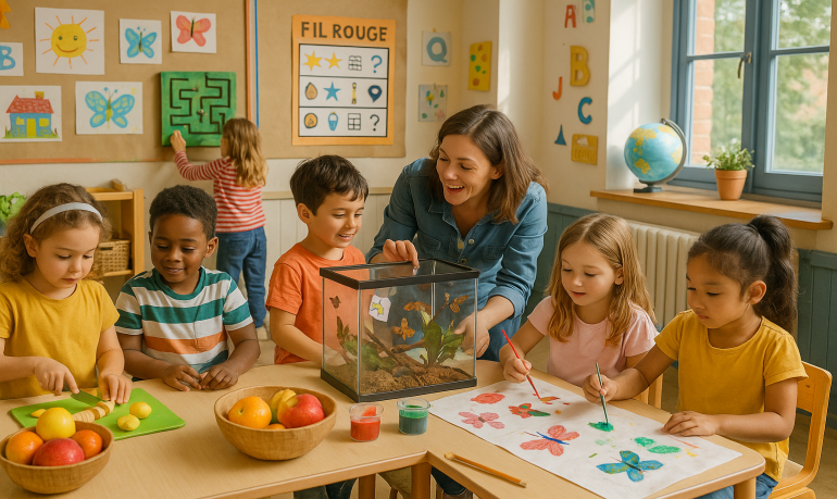 Pédagogie de projet en maternelle : guide complet