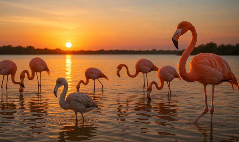 Pourquoi les flamants roses sont roses : la vraie raison