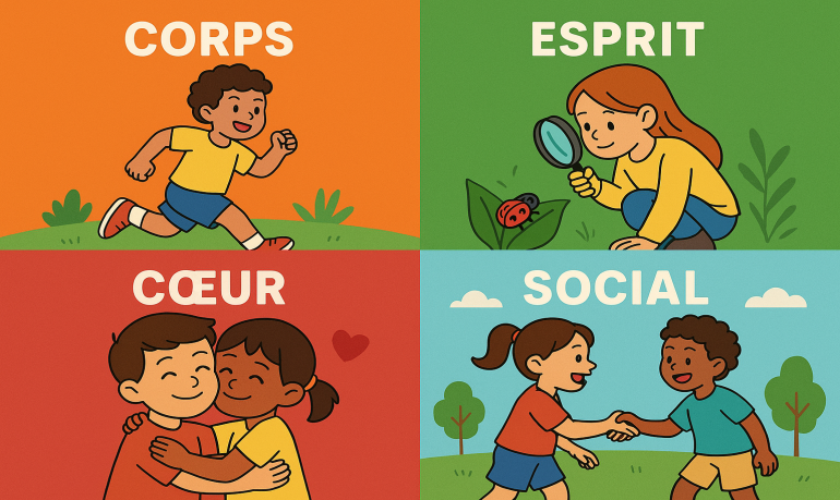 Les bienfaits du plein air pour les enfants