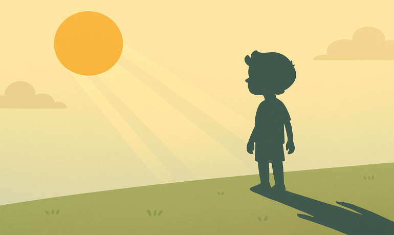 Pourquoi ton ombre te suit partout ? Explication enfant