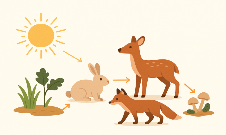 Chaîne alimentaire : explication simple pour enfants