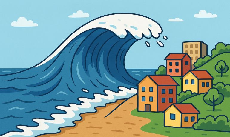 Tsunami expliqué aux enfants