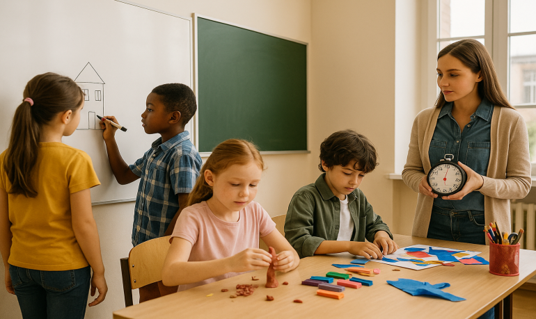 Jeux-défis artistiques : 12 activités créatives enfants