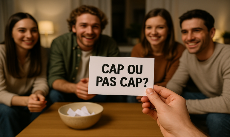 Cap ou pas cap : 100 défis fun pour soirée, famille et ados