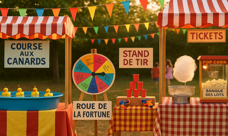 10 jeux de fête foraine à faire en famille ou à l'école