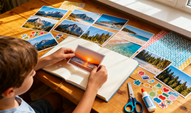 10 souvenirs de vacances à fabriquer avec les enfants