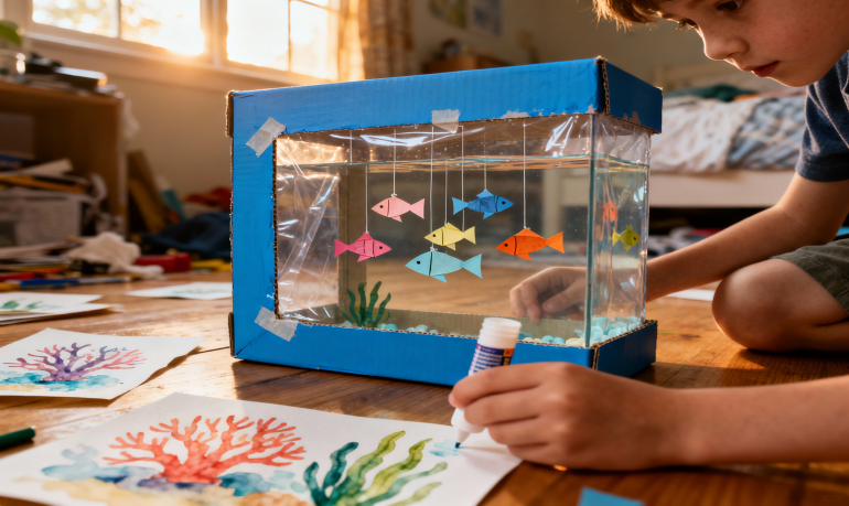 10 bricolages sur le thème de la mer : idées faciles