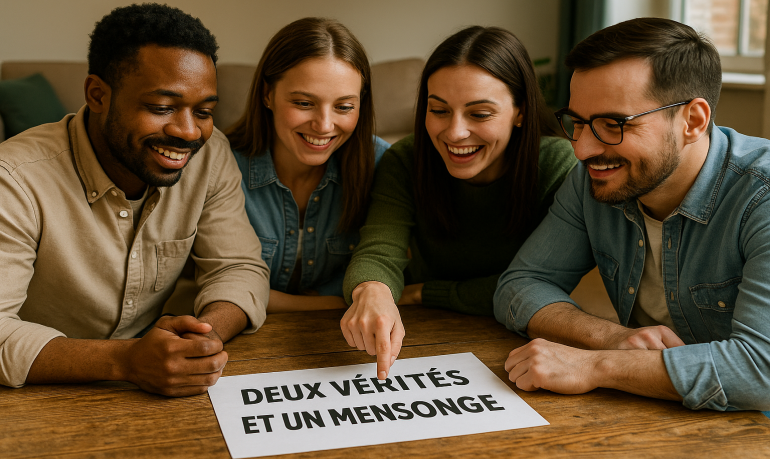 Deux Vérités et un Mensonge : 50 idées drôles pour vos soirées