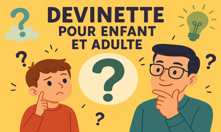 101 devinettes avec réponses pour enfants et adultes