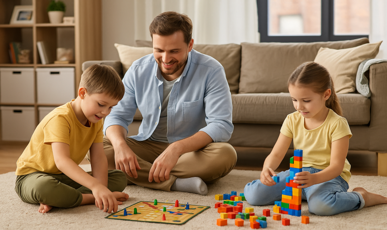 100 idées faciles pour jouer avec les enfants à l'intérieur