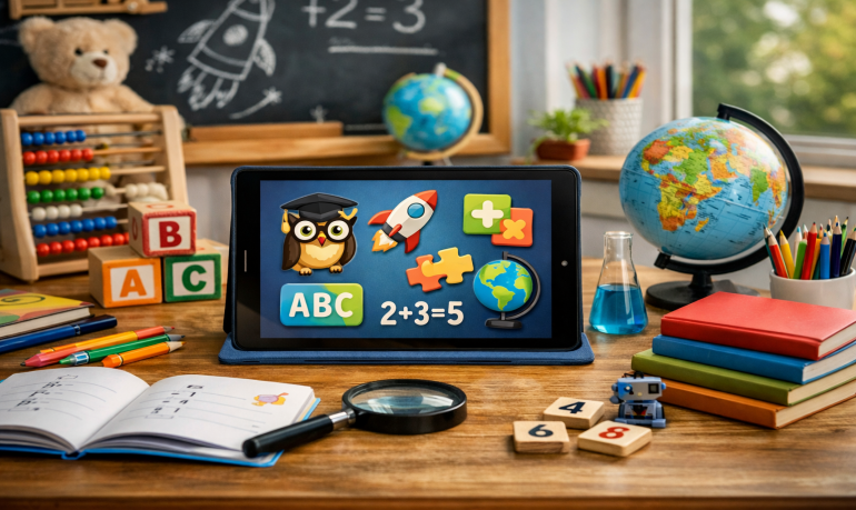 Top 10 applications éducatives enfants 3-12 ans