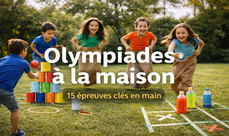 Jeux olympiques à la maison : organiser des mini-Jeux fun