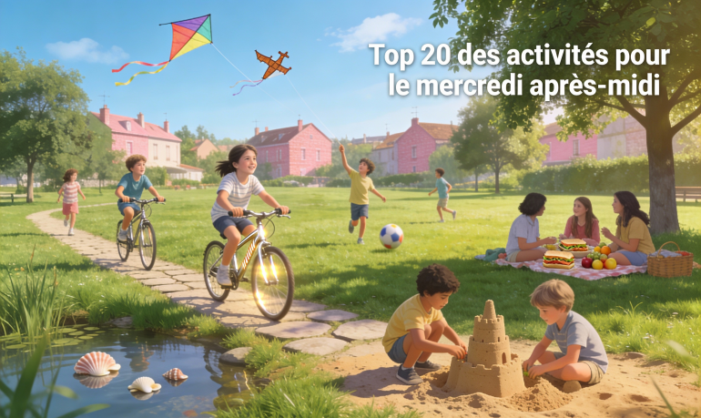 Top 20 des activités pour le mercredi après-midi