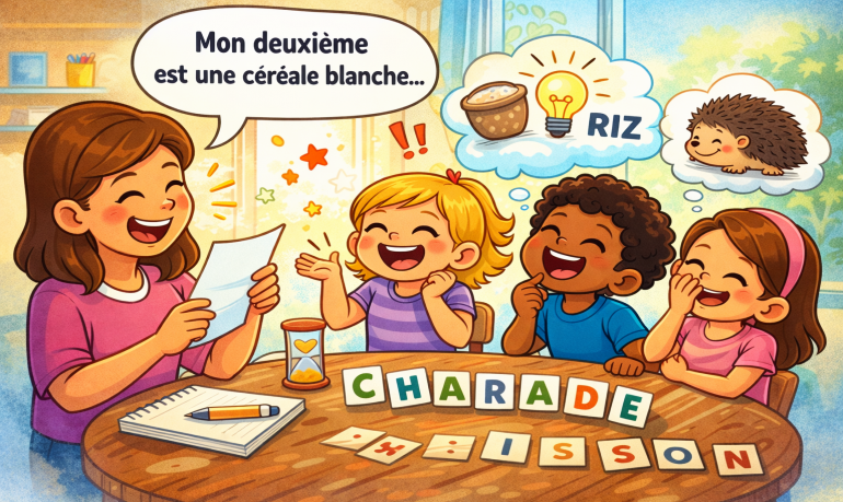 40 charades faciles et rigolotes pour enfants avec réponses