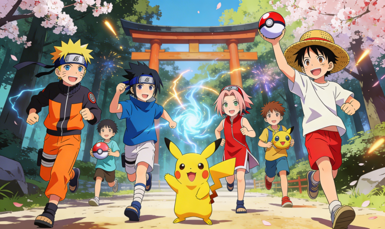 Jeux inspirés des mangas : 50 idées testées