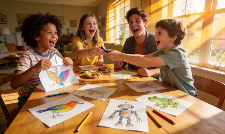 Jeu du cadavre exquis : Règles, dessin et écriture