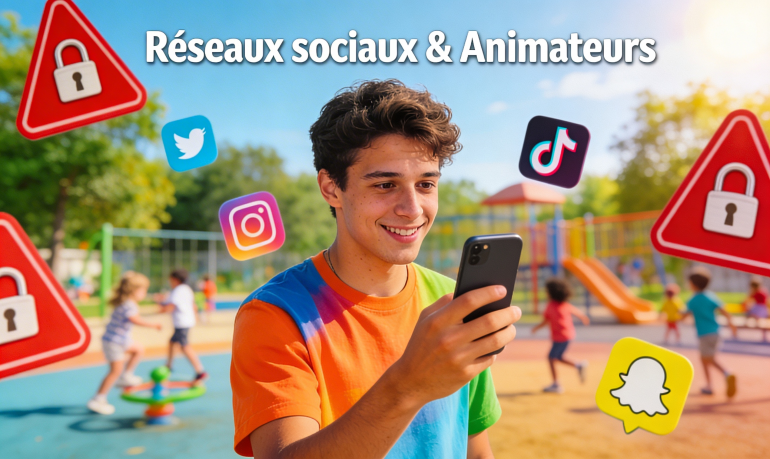 Animateur BAFA et réseaux sociaux : les 5 règles à connaître