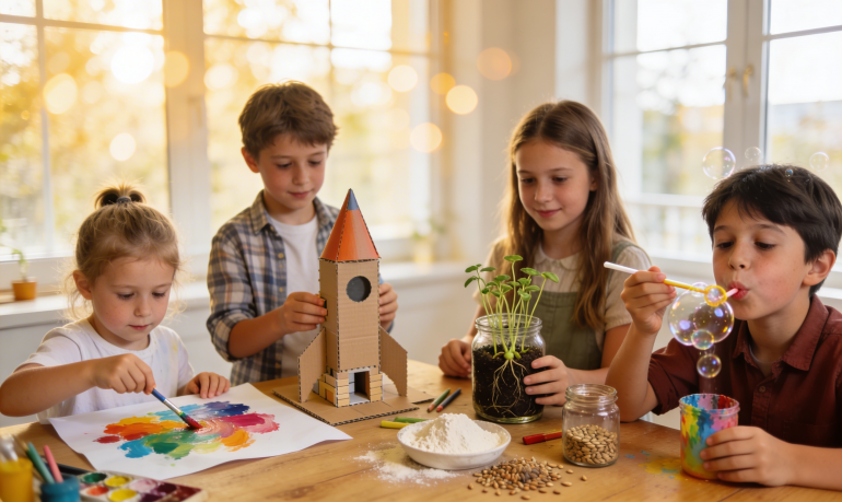 50 Activités Enfants Quand On Manque D'Idées