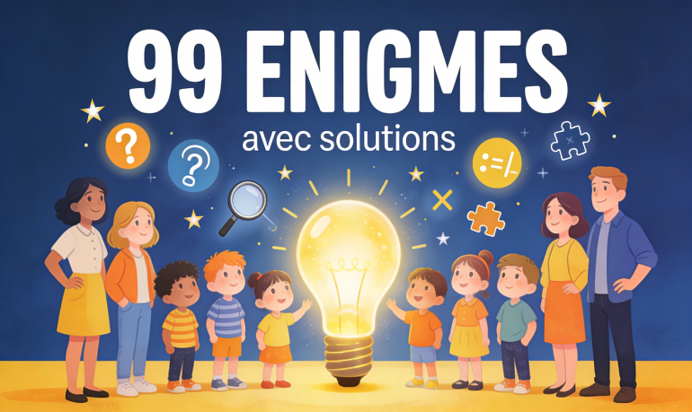 99 énigmes intelligentes avec solutions par niveau