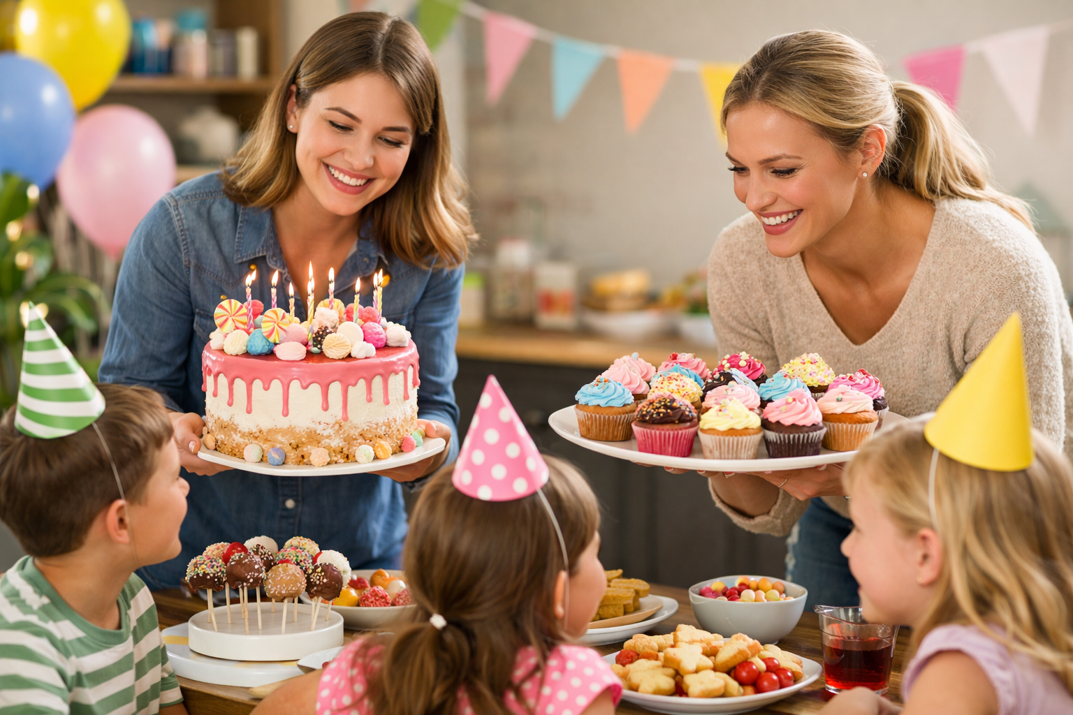 Idées recettes pour anniversaire enfant : gâteaux & cupcakes