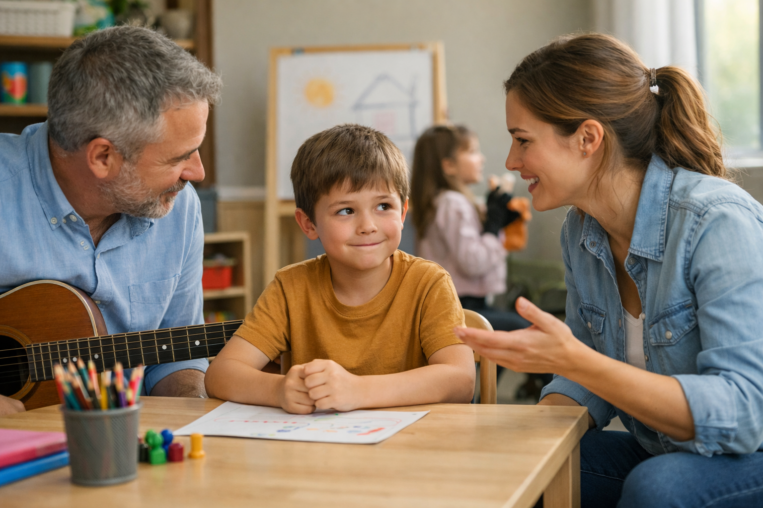 10 jeux pour aider un enfant timide à prendre la parole