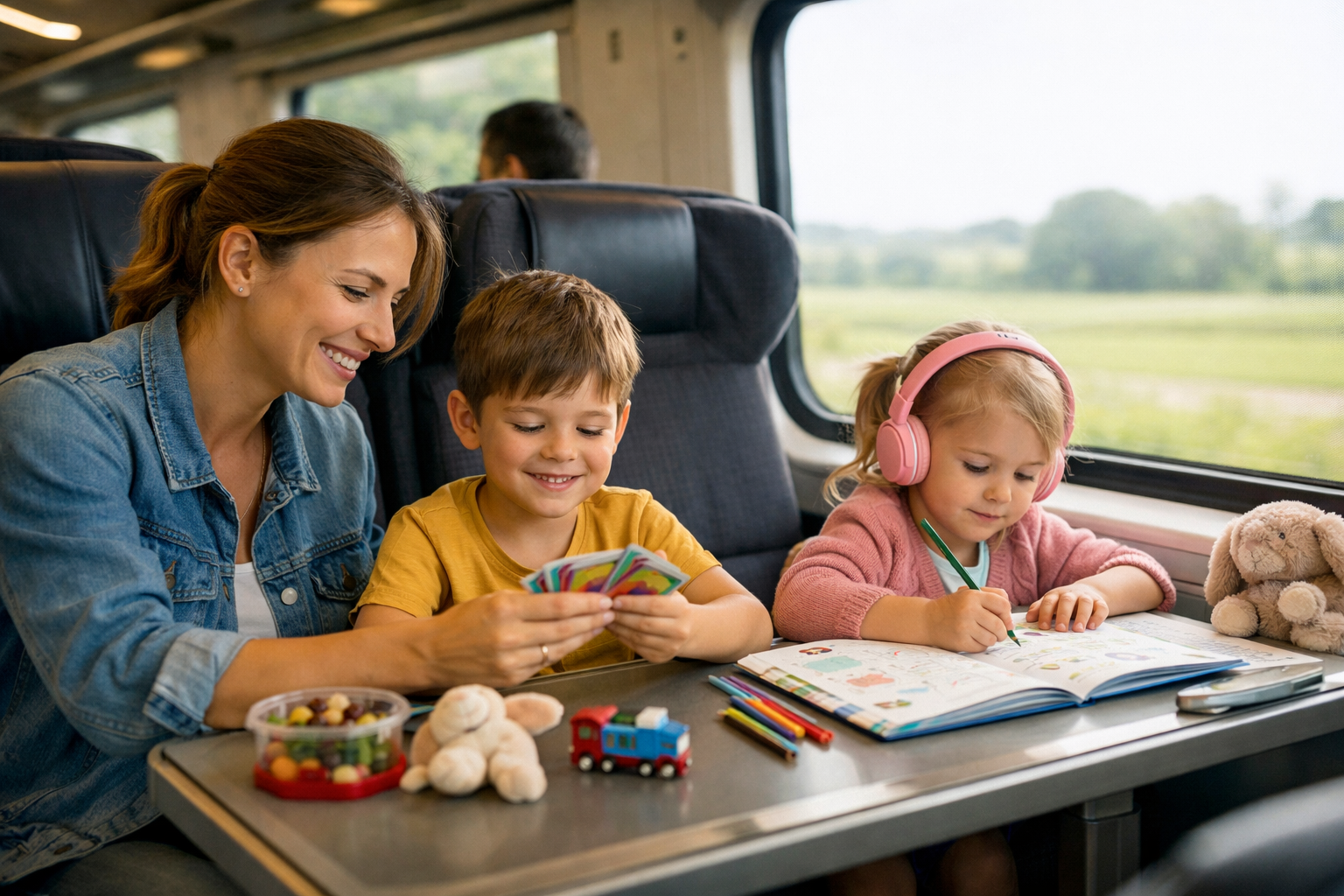 train enfant: astuces pour un voyage serein en famille