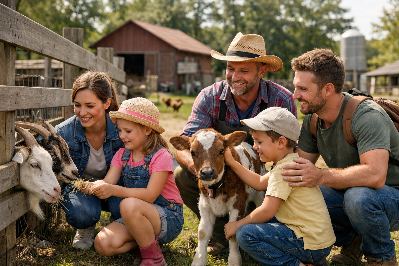 Visite réussie en ferme enfant : astuces pour parents