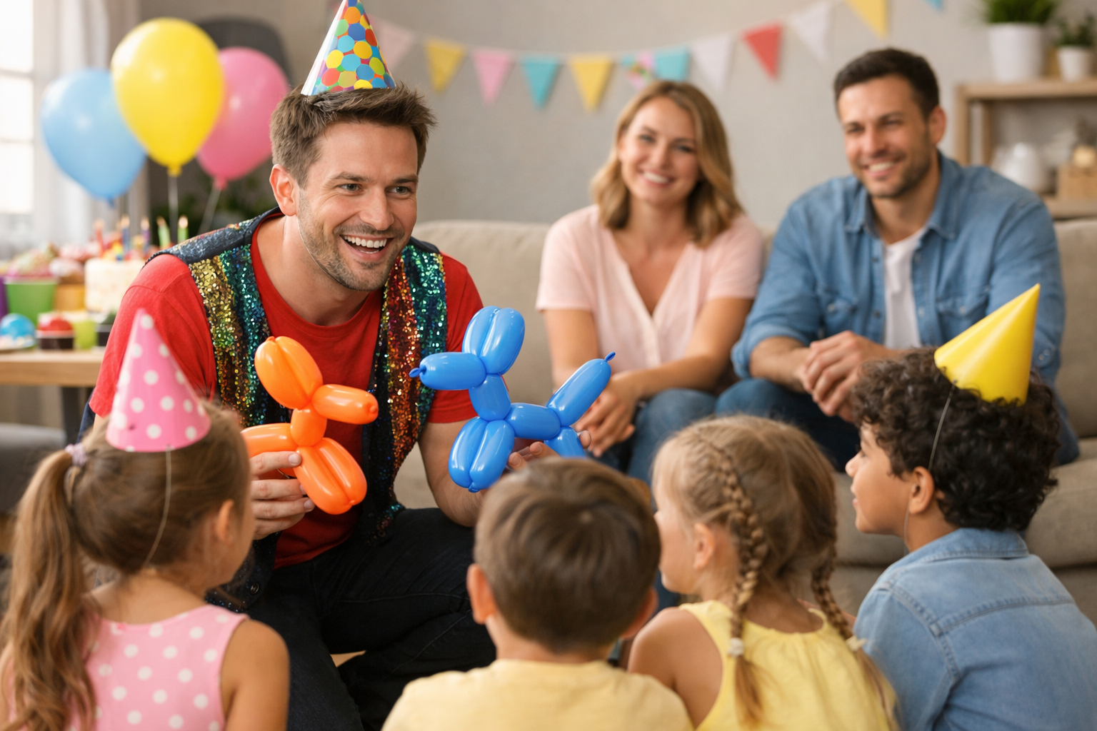 Tarifs pratiques pour animateur anniversaire à domicile