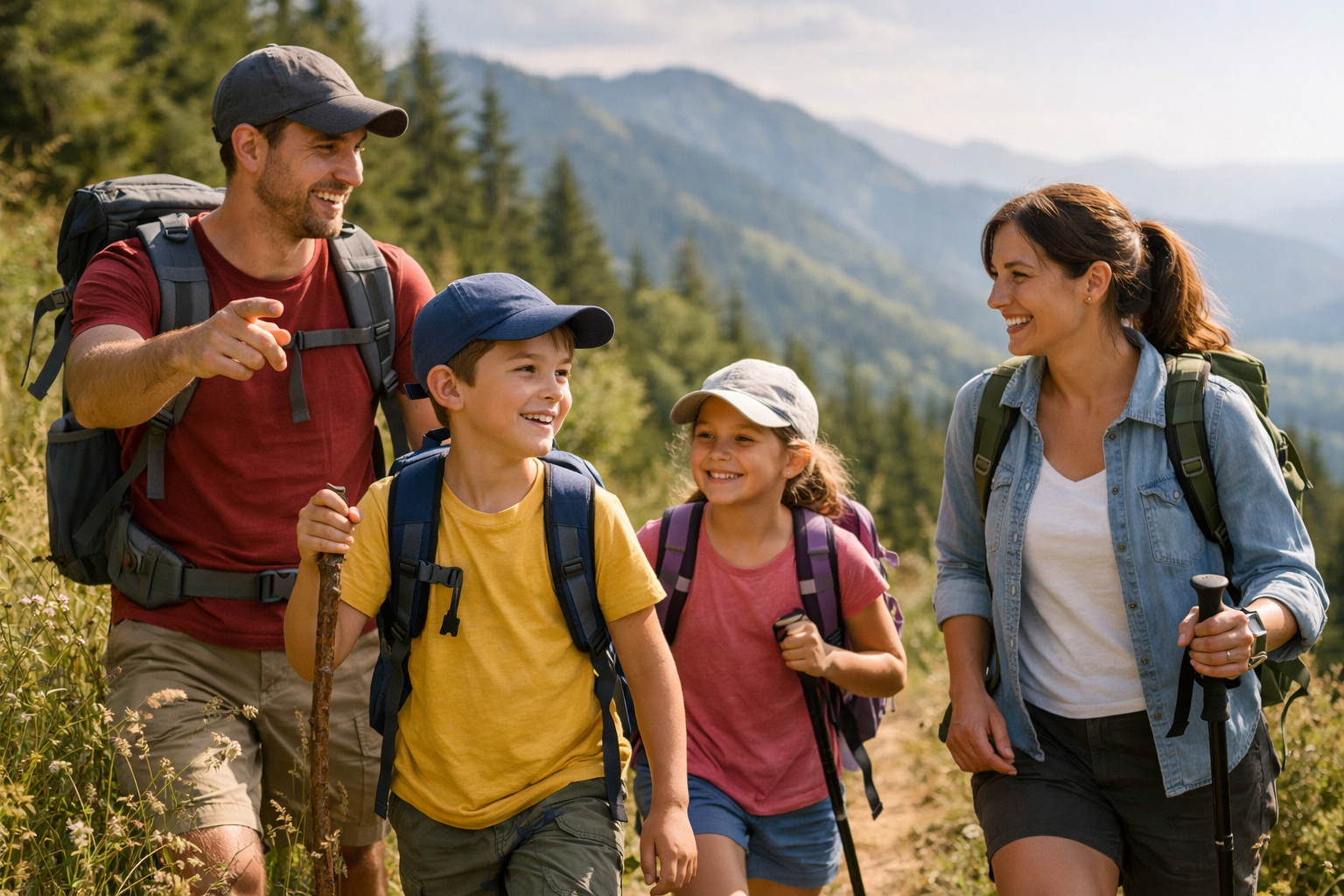 Randonnée avec enfants : 10 astuces pour que ça roule
