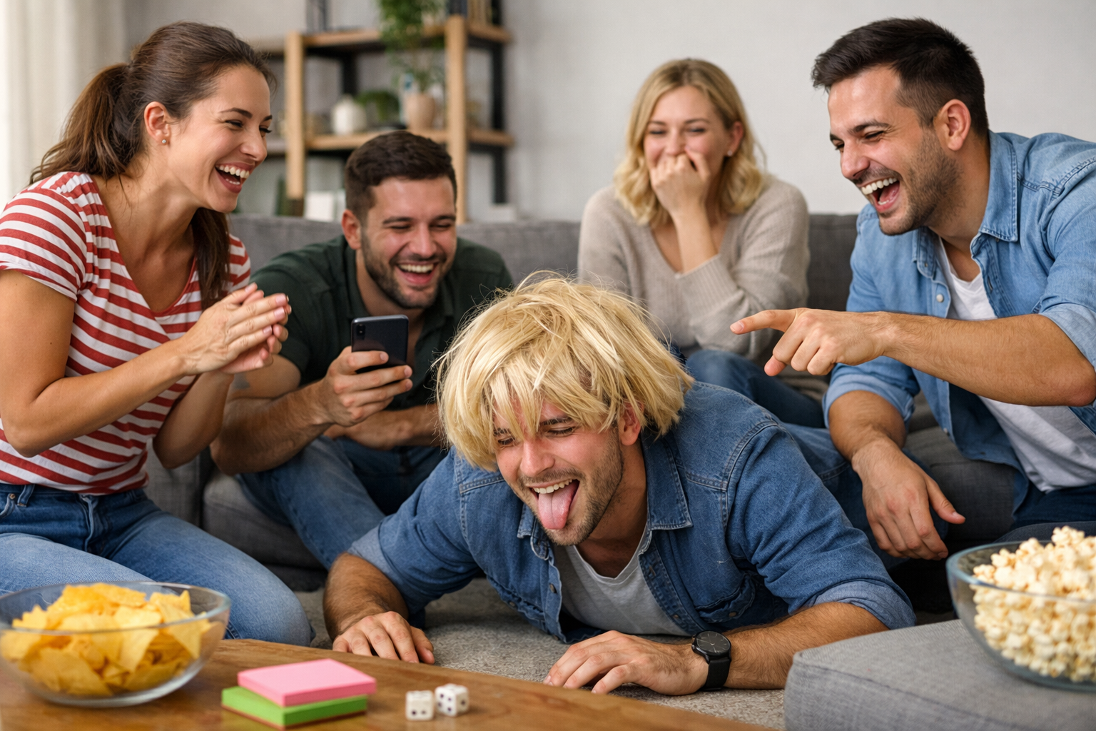 Jeu des défis entre amis : 50 gages drôles et sans alcool