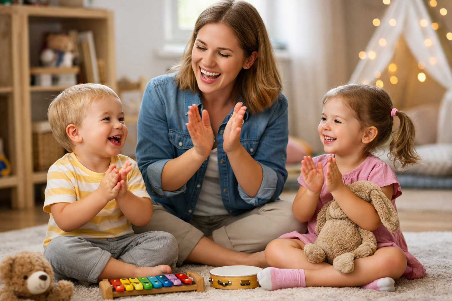 Comptines à 2 ou 3 ans : des bienfaits clés pour l'enfant