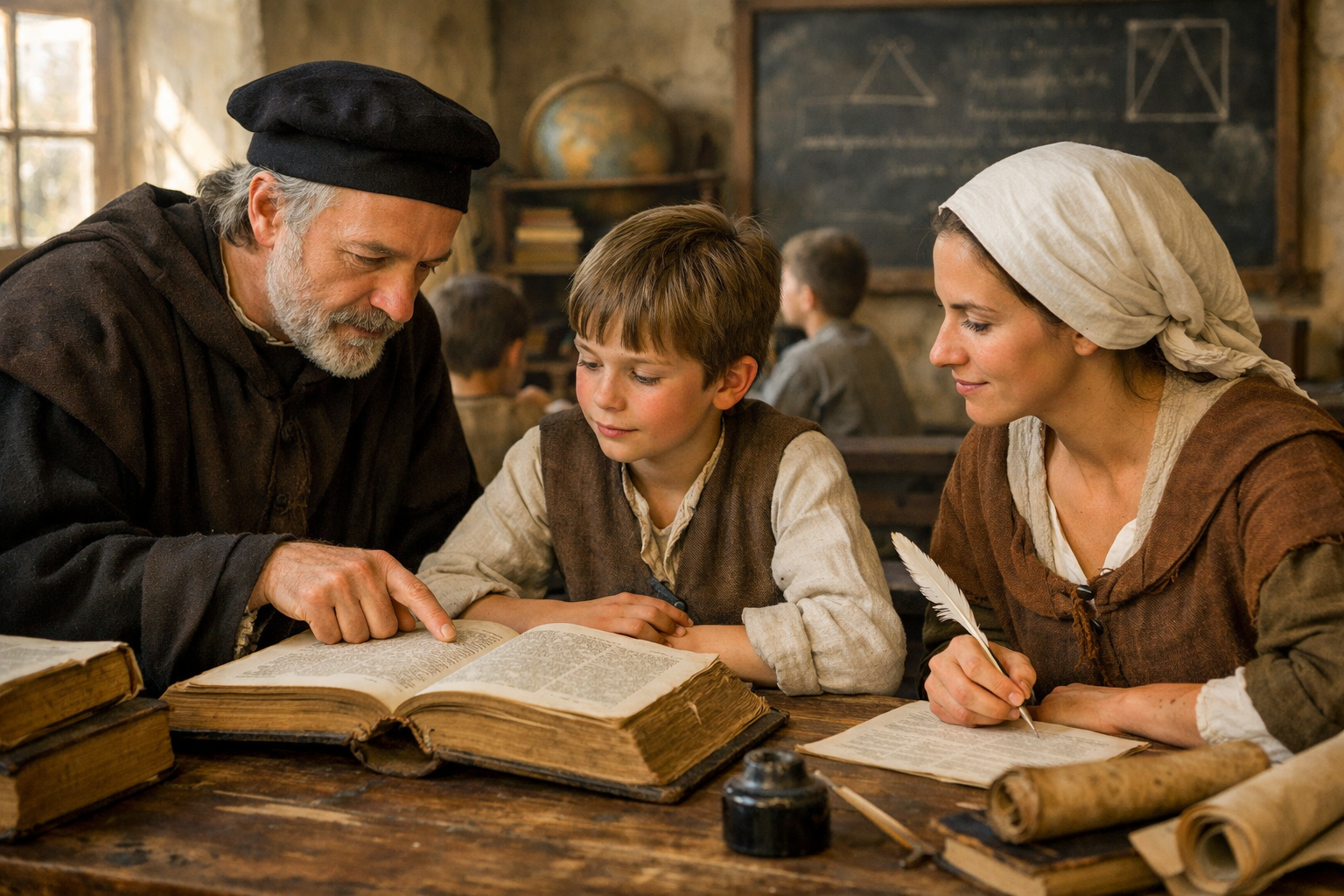 Qui a inventé l'école ? L'origine réelle de l'éducation