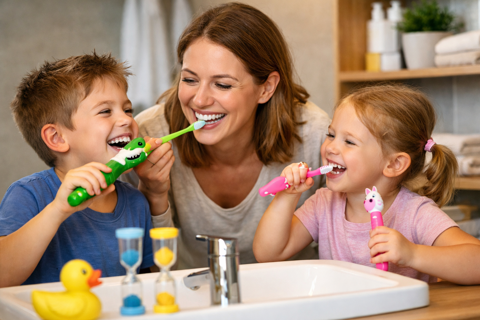 Brossage des dents : des astuces simples pour le rendre amusant