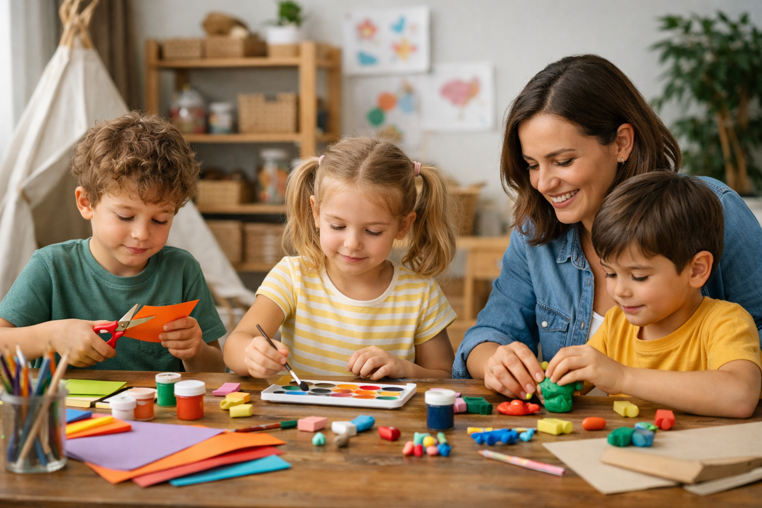 Activités manuelles pour enfants qui stimulent la créativité