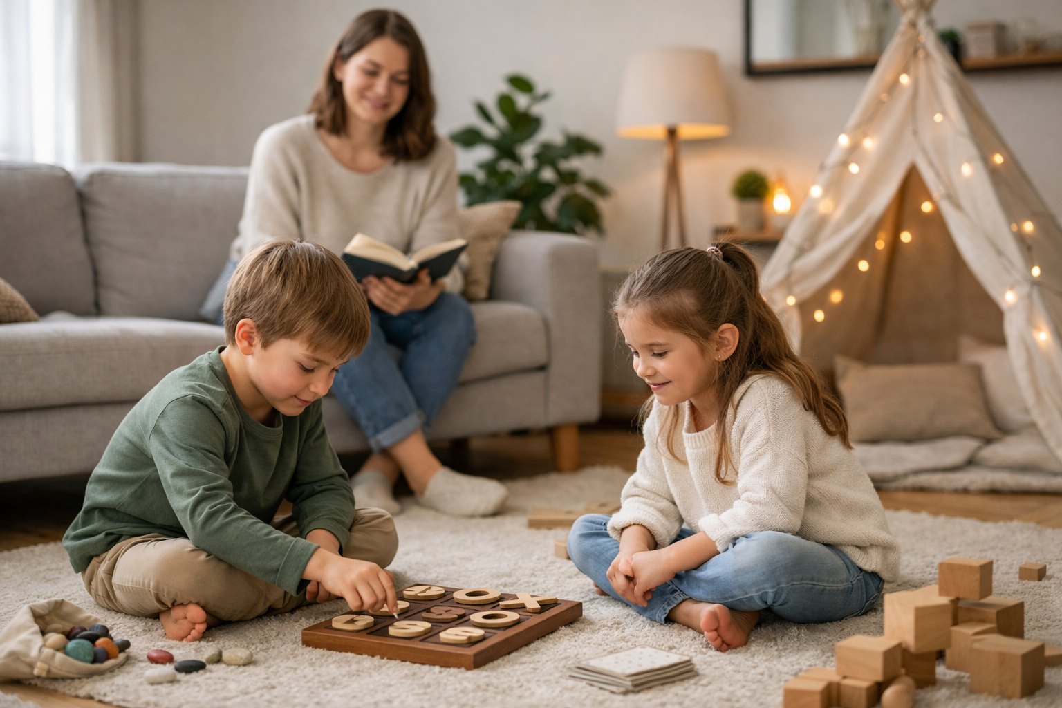 Jeux calmes pour se détendre en douceur
