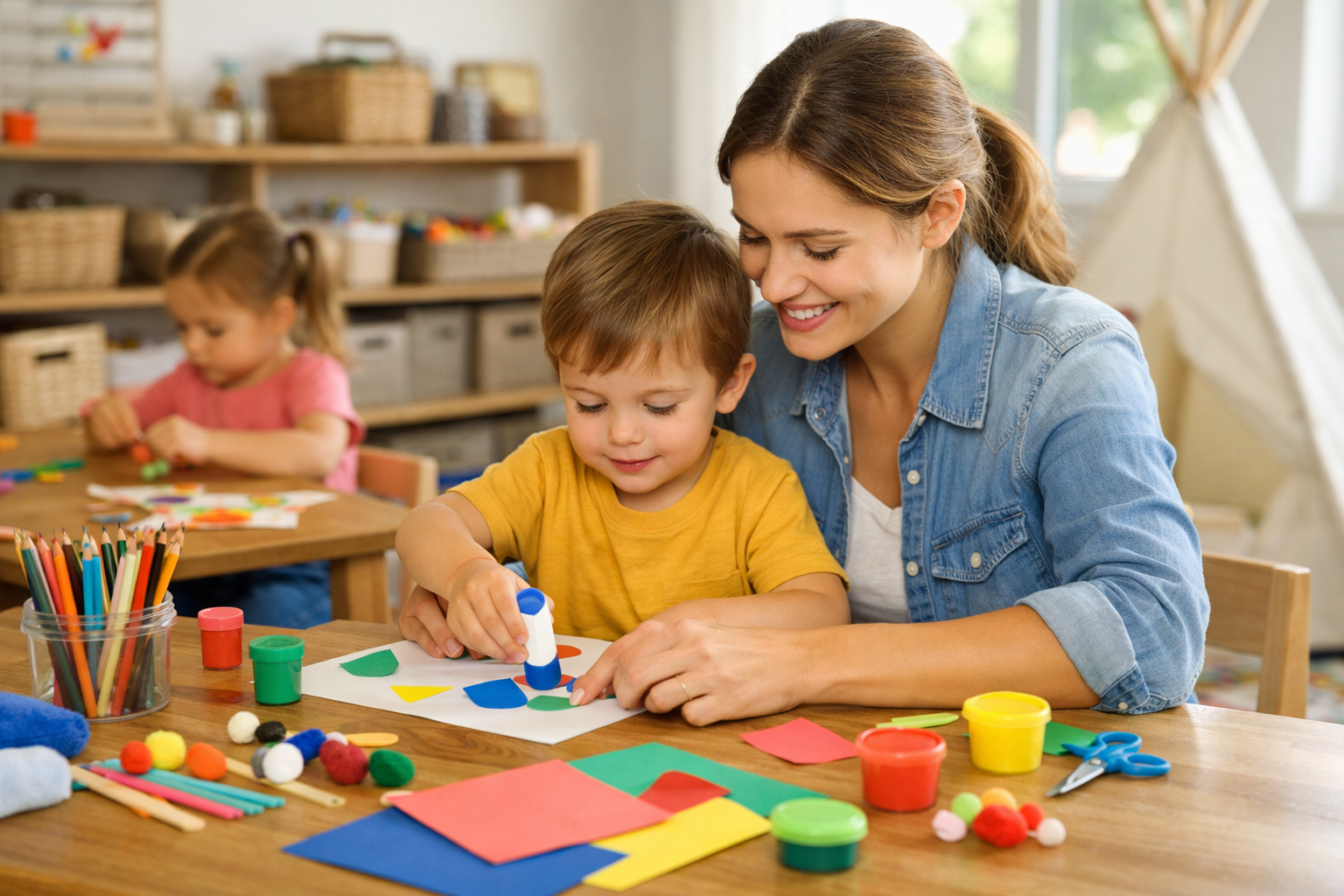 Activités manuelles pour enfants de 3 ans faciles et ludiques