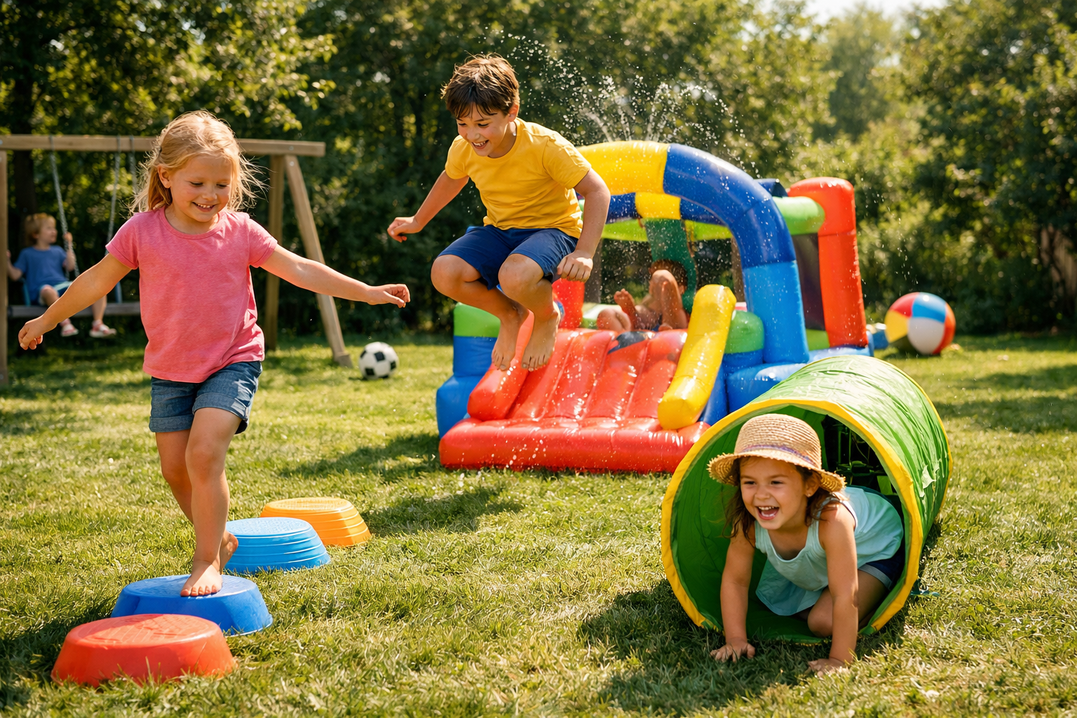 Jeux extérieurs pour enfants, 12 idées pour l'été