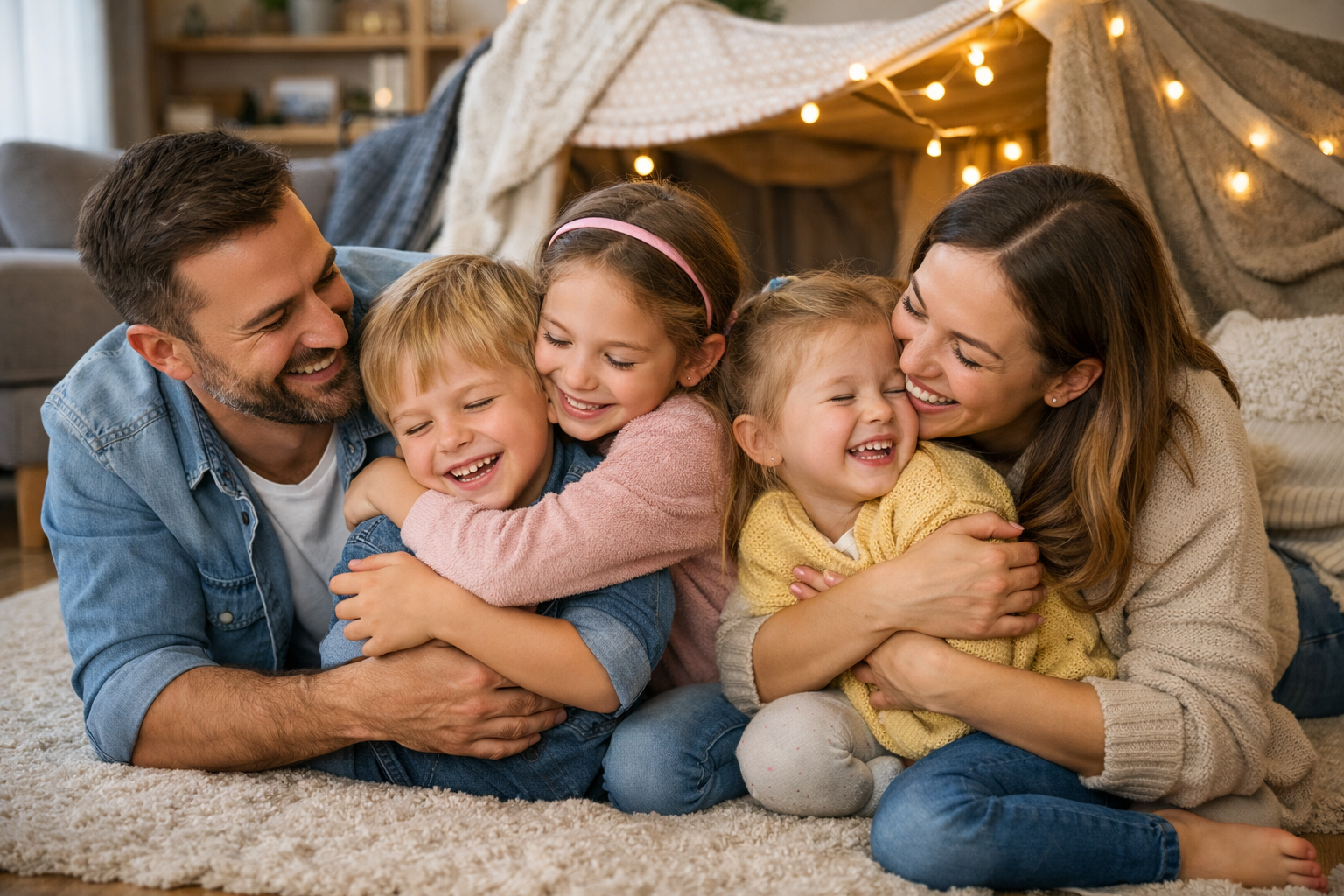 10 activités en famille pour la Journée du câlin