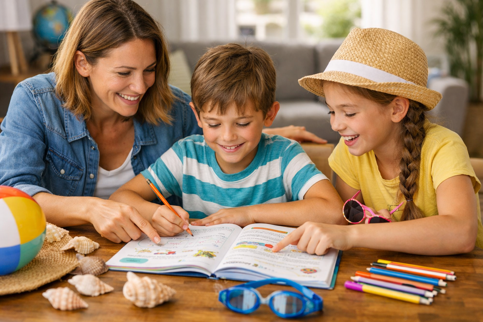 Cahier de vacances : quand commencer et le rendre fun