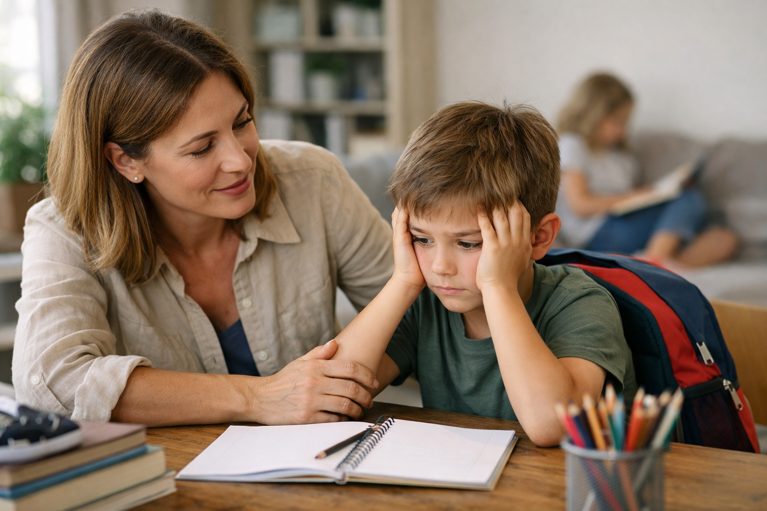 Angoisse de la rentrée chez l'enfant : conseils parents