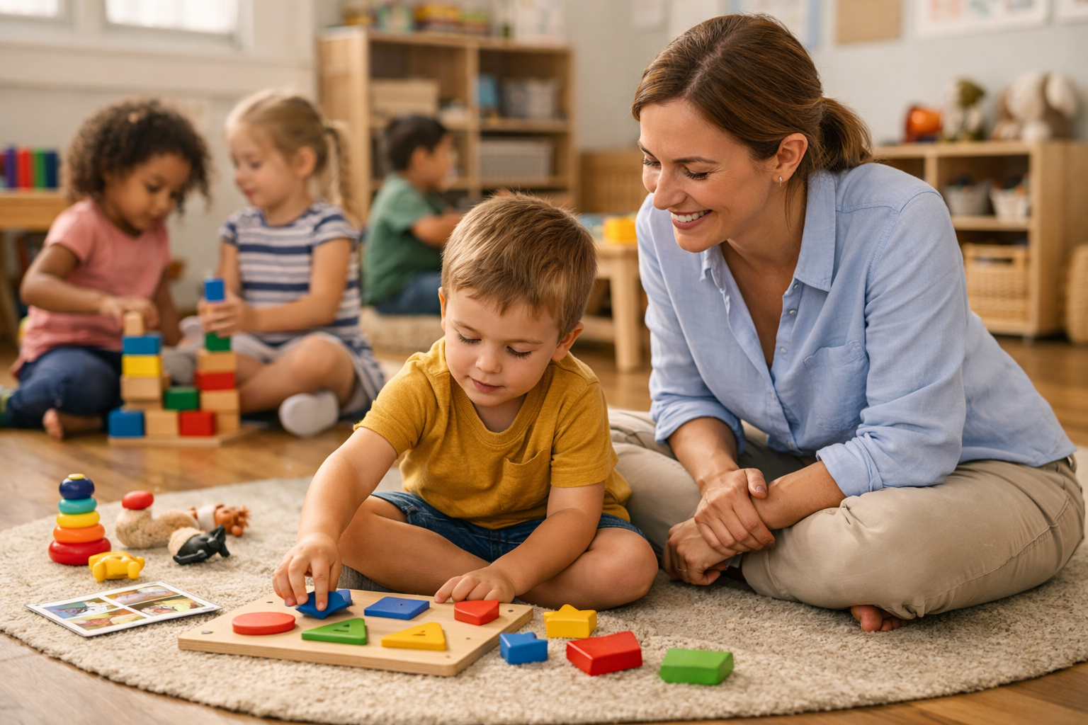 Rentrée maternelle : 15 jeux pour rassurer son enfant