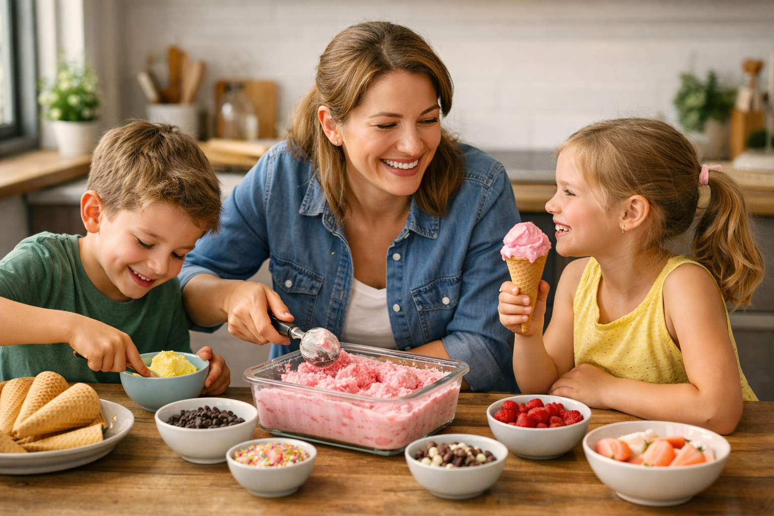 10 glaces maison sans sorbetière que les enfants adorent