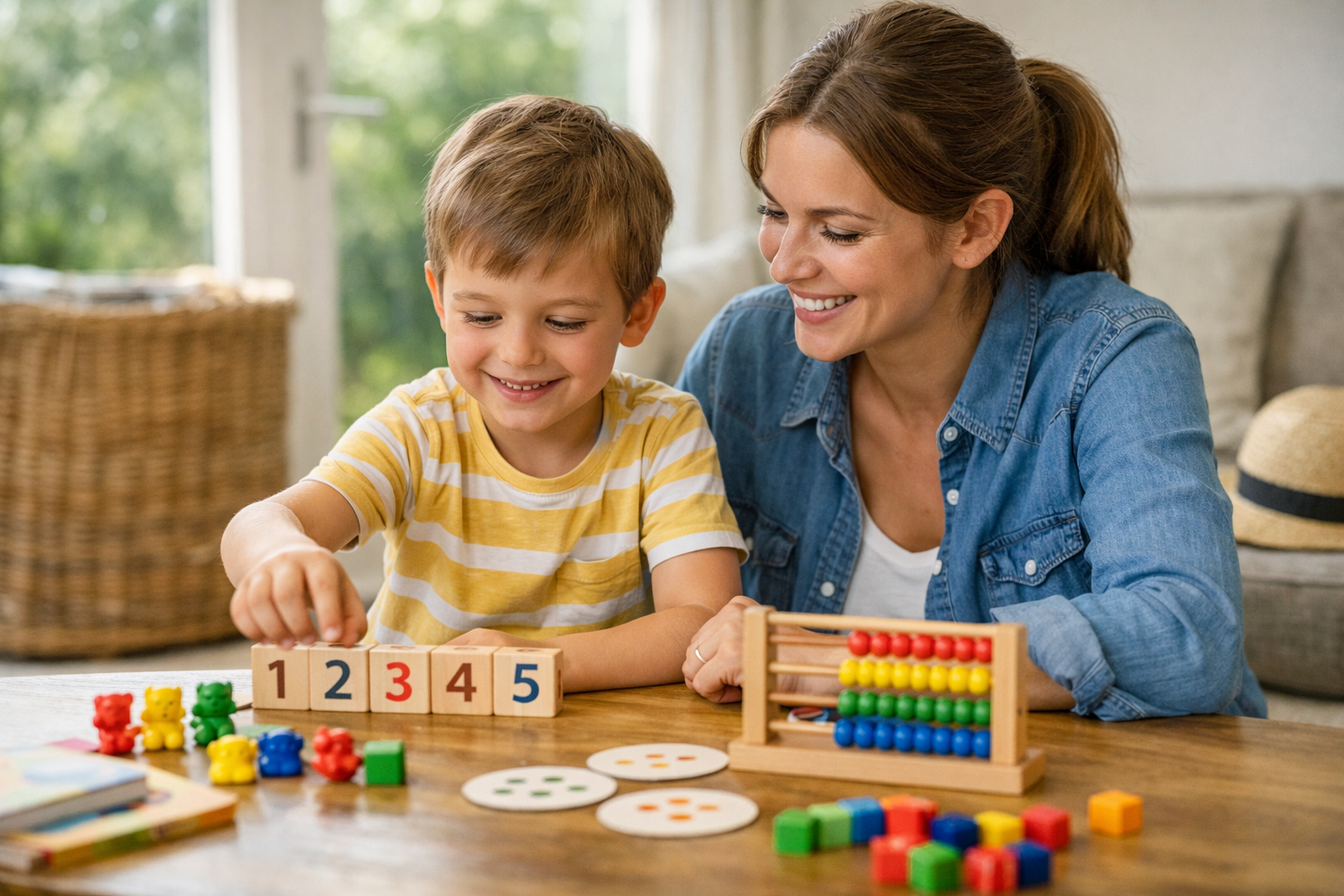 Apprendre à compter en vacances : 15 jeux pour enfants