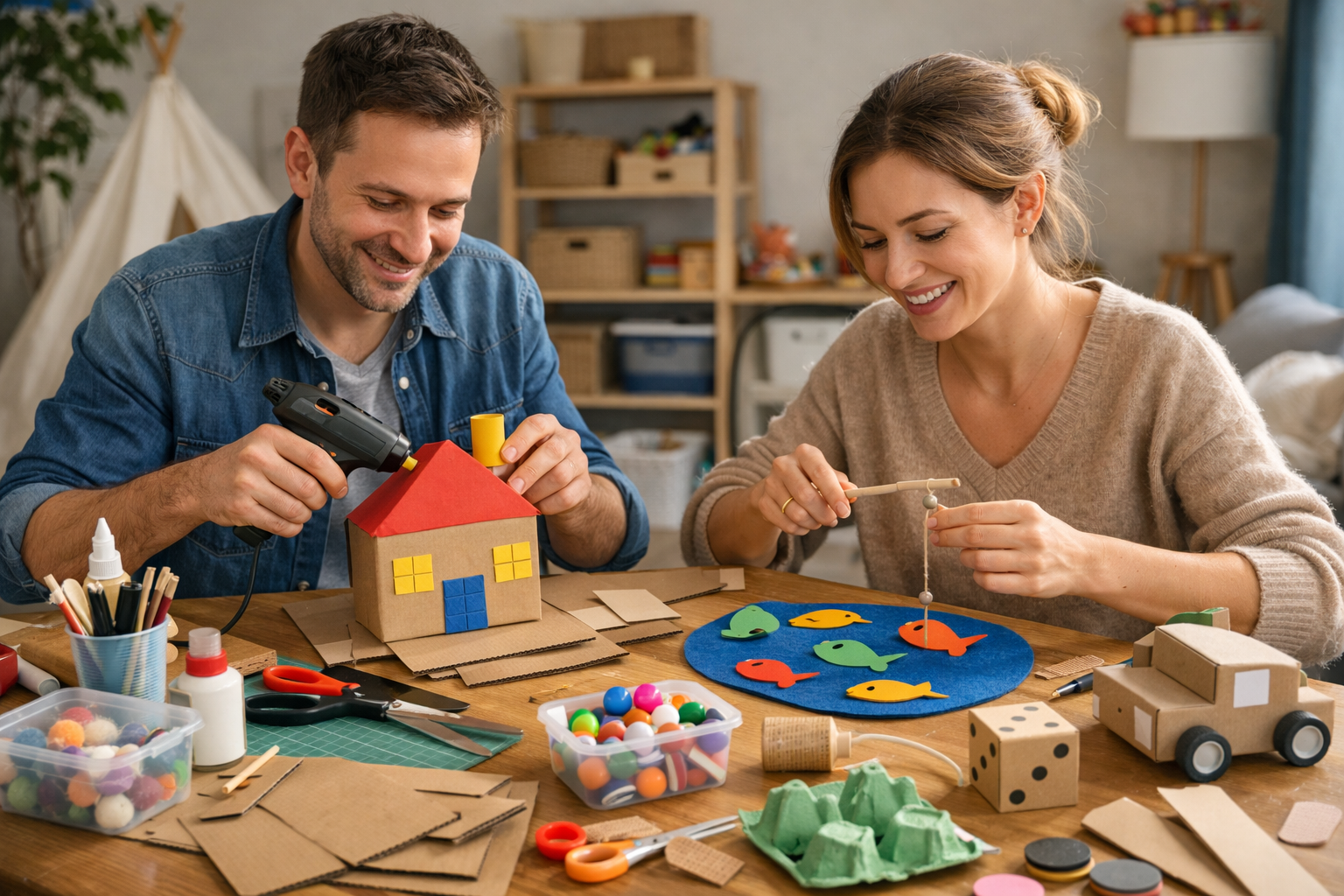 Fabriquer un jouet maison : 15 tutos économiques pour enfants