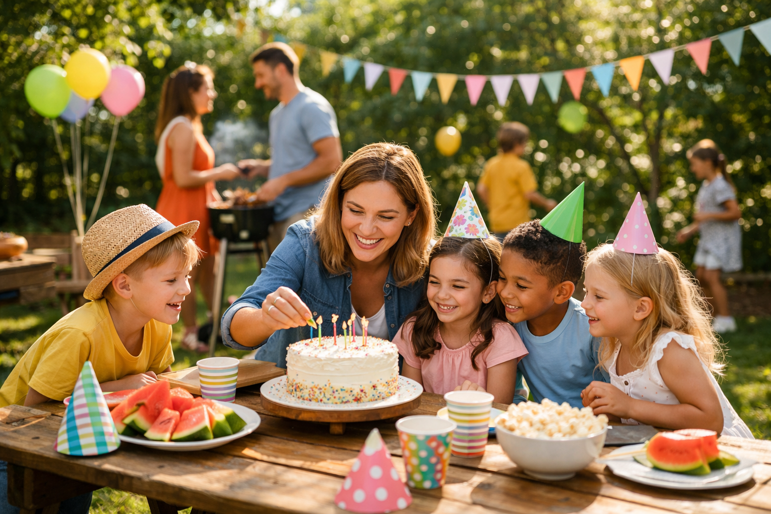 Anniversaire plein air enfant : idées et checklist jardin