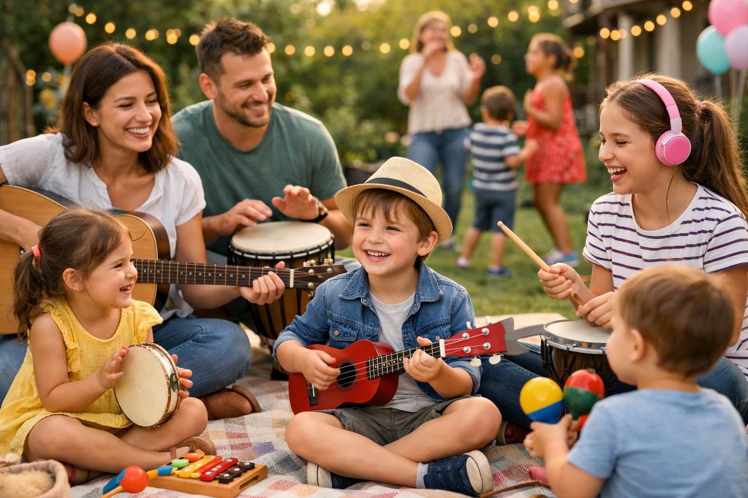 Fête de la musique en famille : 10 idées pour enfants