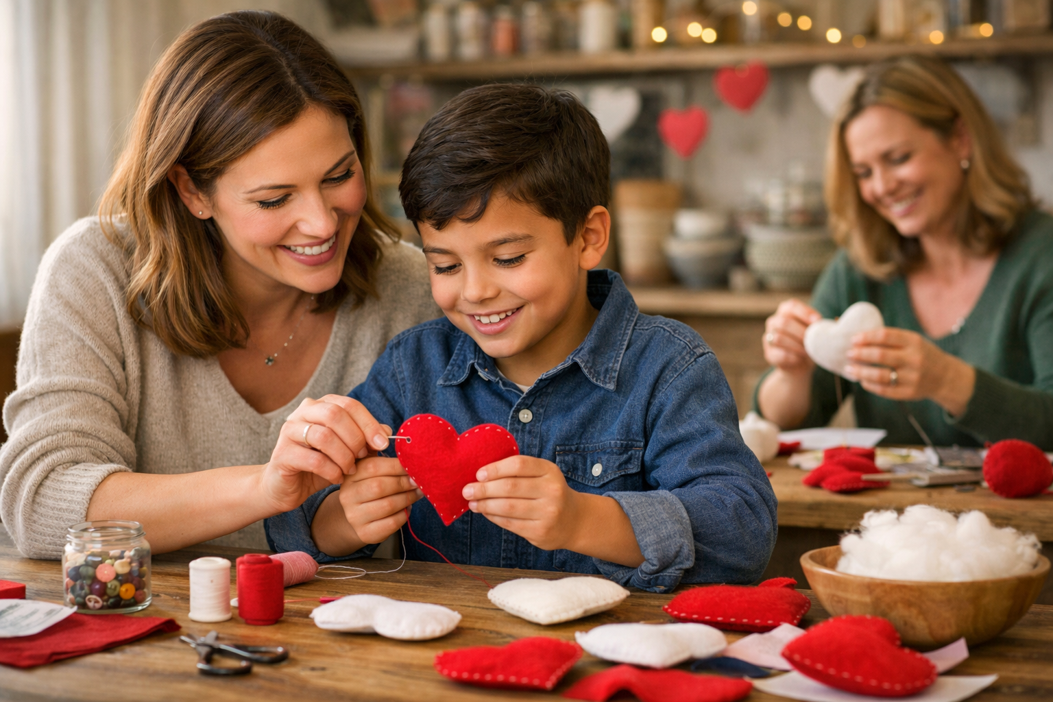 Atelier câlin pour enfants, un souvenir à partager